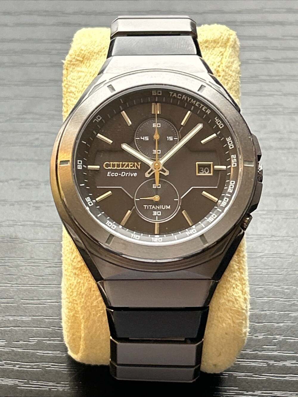 CITIZEN B642-R013441 SUPER TITANIUM ARMOR ECO-DRIVE CHRONOGRAPH WATCH